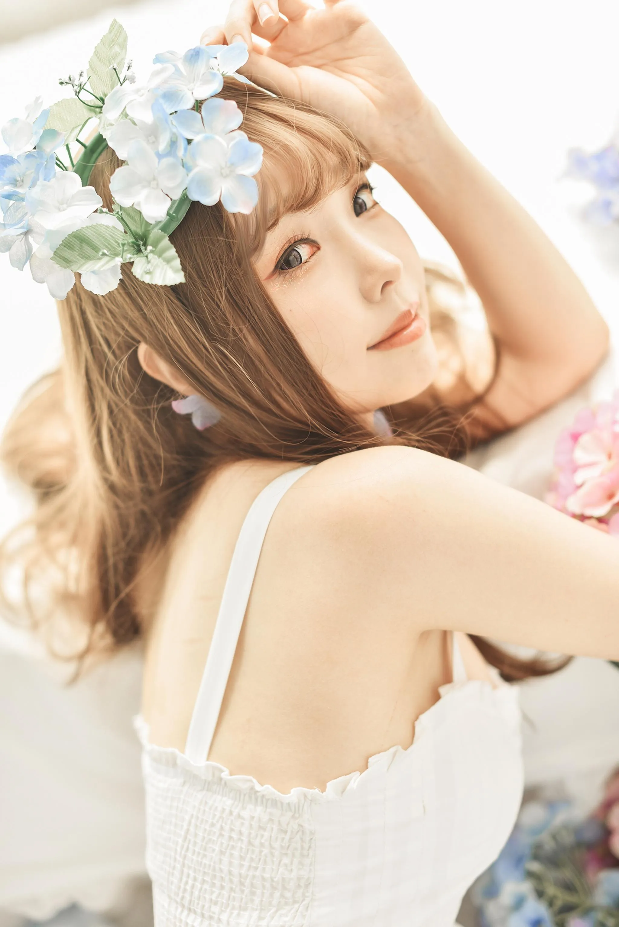 ElyEE子 – NO.76 White Dress [22P]插图